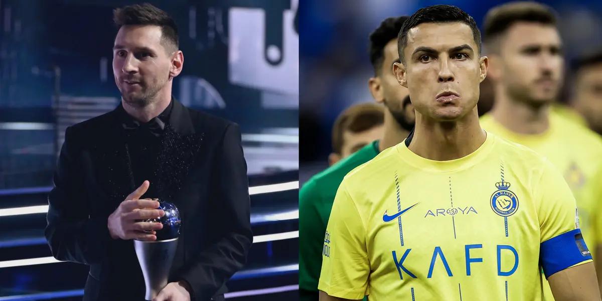 Shocking, the Mess record in FIFA's The Best that Ronaldo never achieved