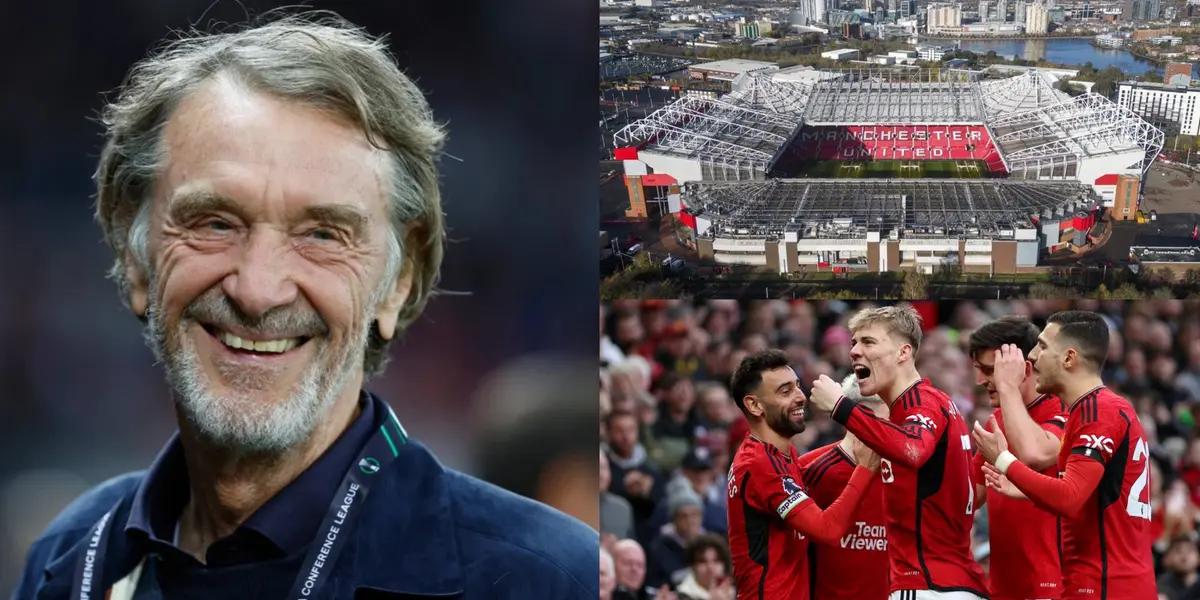 Sir Jim Ratcliffe could have new plans for Manchester United's stadium Old Trafford.