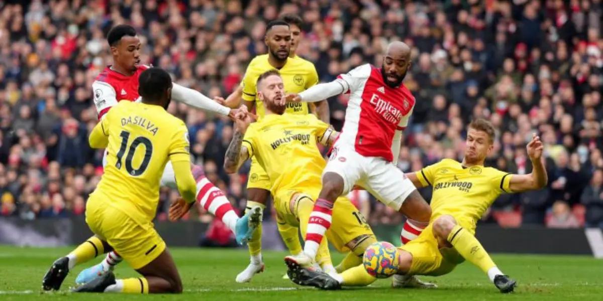 Smith Rowe and Saka set up the game and Norgaard scored for the Bees, but it was too late.