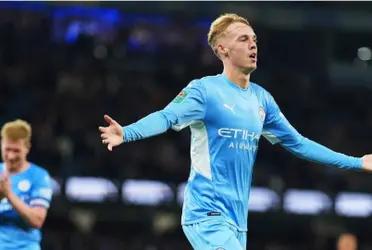 So far, he's scored 4 goals in over 500 minutes for the Citizens.