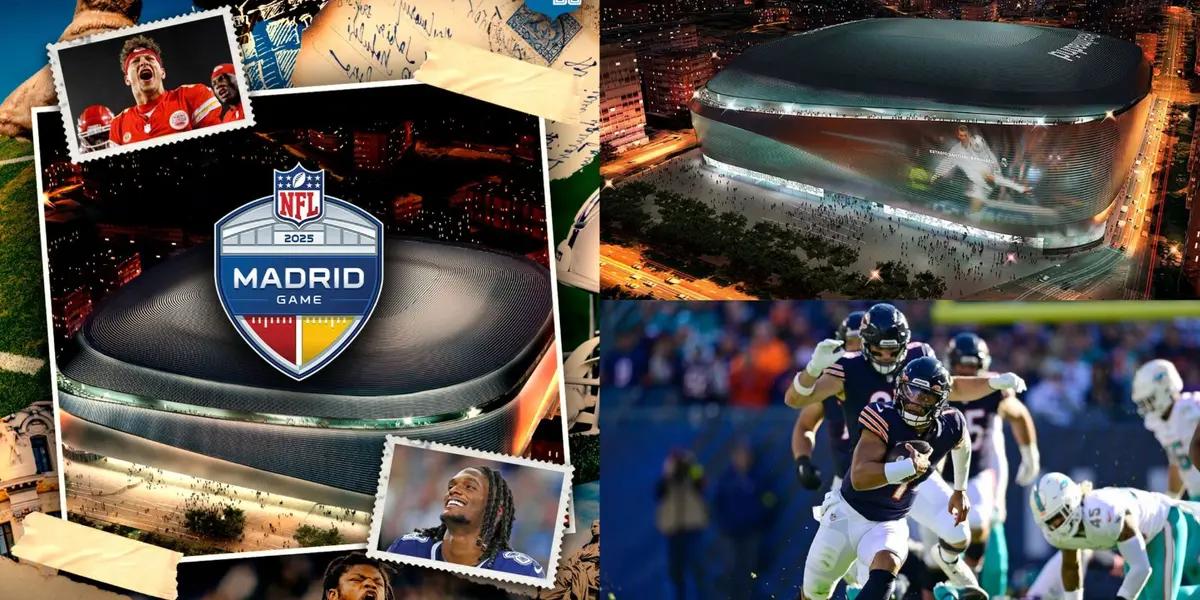Spain will host their first NFL game in 2025 at the Santiago Bernabeu.