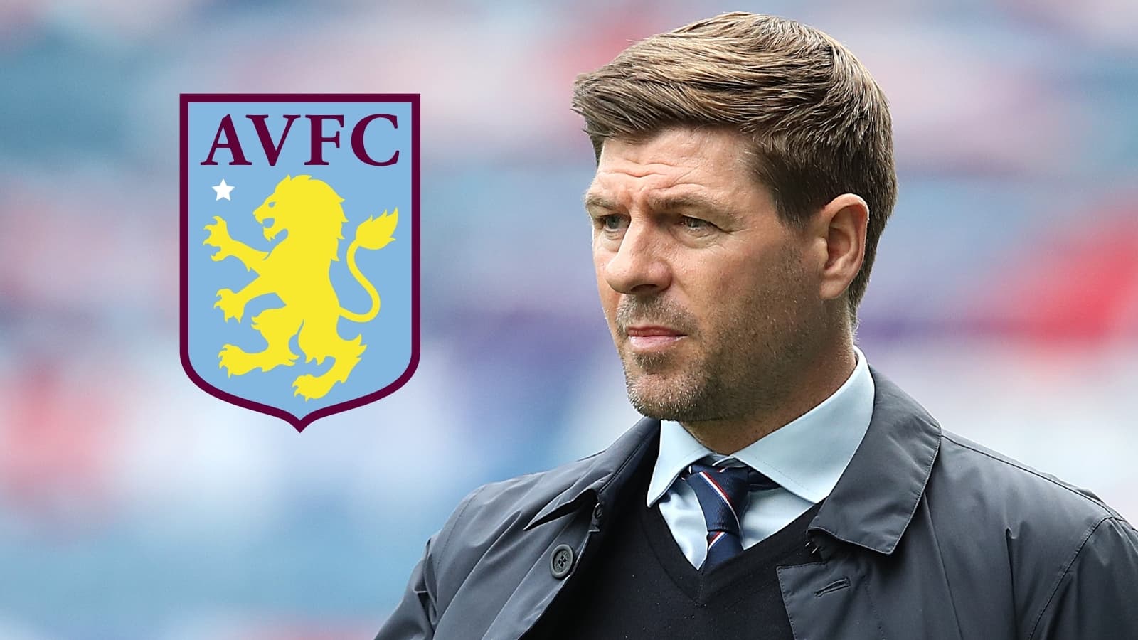 Steven Gerrard left Rangers for Aston Villa.