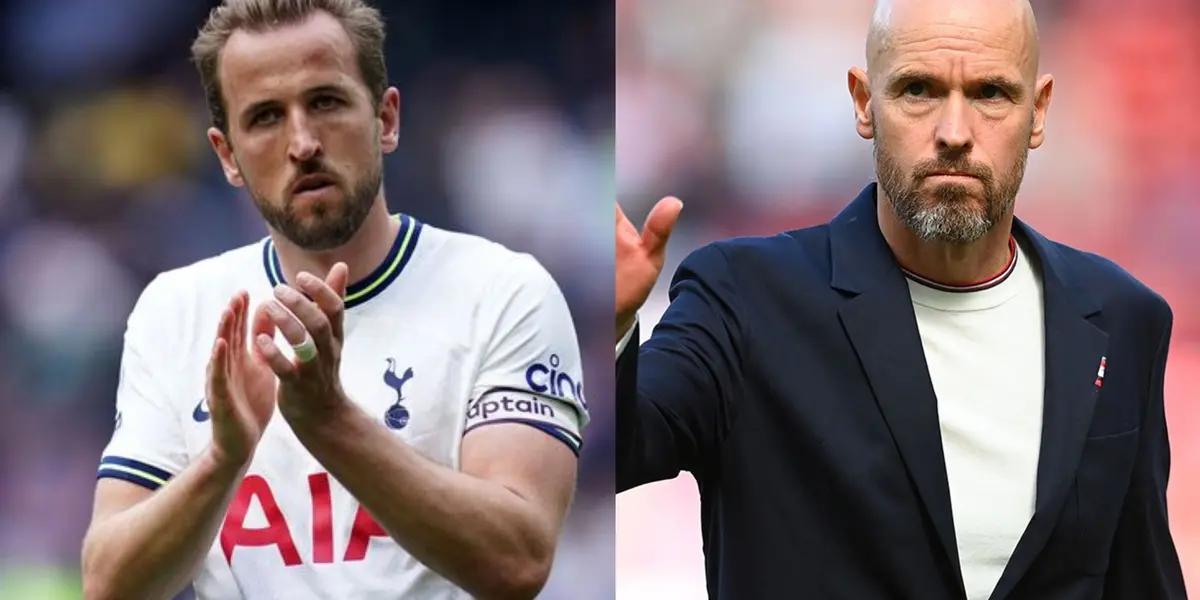 Striker dying to play for Manchester United as Ten Hag continues to wait for Harry Kane