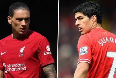 Suarez sent advice to his countryman after a poor red card that showed his lack of character.