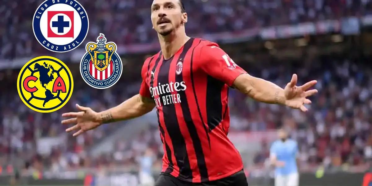 Swedish striker Zlatan Ibrahimovic, after his time in MLS, got to know Liga MX and has his favorite club.