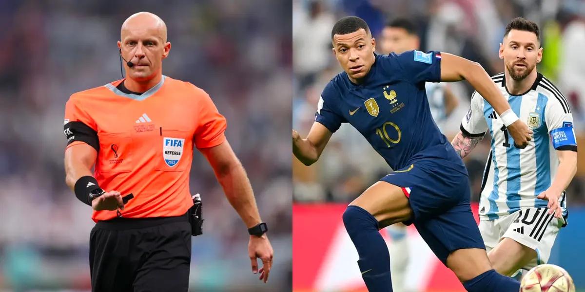 Szymon Marciniak defended his work in the World Cup final