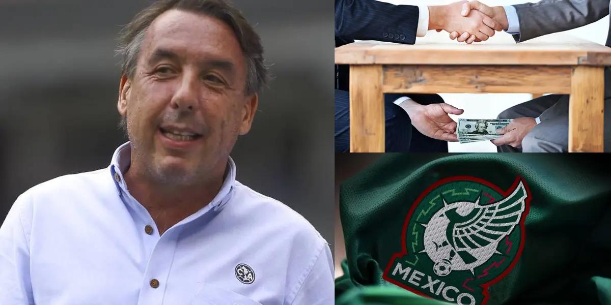 Televisa's owner would bet on a soccer player, in order to benefit financially and not in the sporting field.