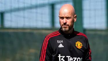 Ten Hag. Photo: Manchester United networks.