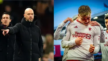 After Manchester United's win vs Aston Villa, Ten Hag praises two key players