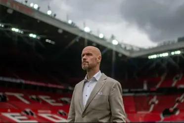 Ten Hag was presented as the new coach of The Red Devils.