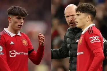Ten Hag's action that would distance Garnacho from Manchester United