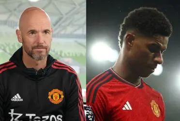 Ten Hag's opinion on Marcus Rashford's party