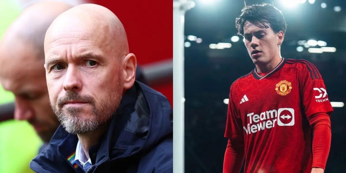 Ten Hag’s team suffered a loss against Brighton Hoves.
