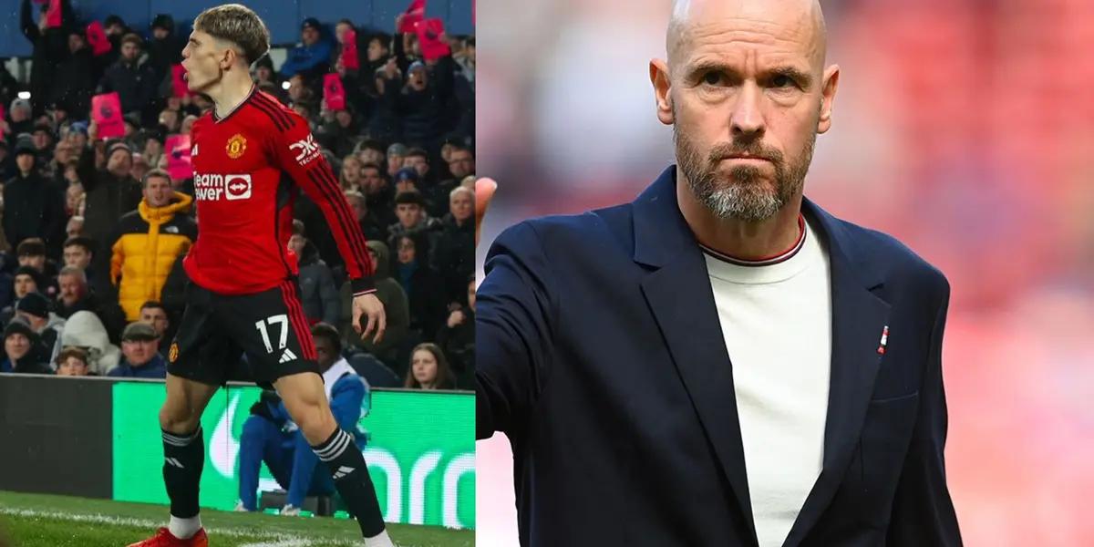 Ten Hag's words with Manchester United