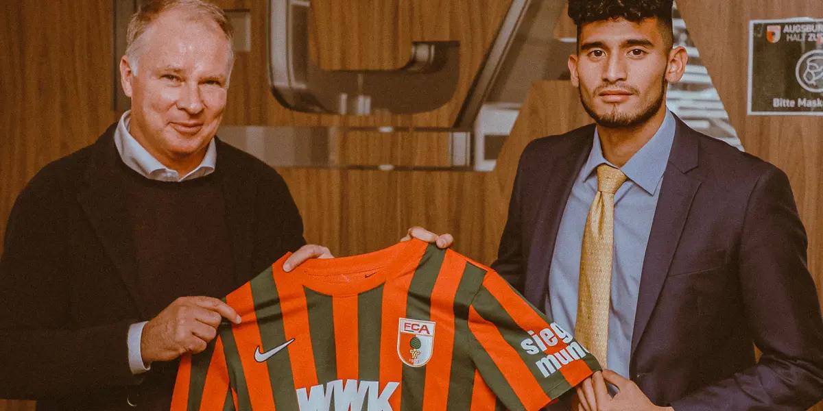 The 18-year-old striker will join Augsburg side on a permanent move worth a total package of $20 million in a 5-year contract.