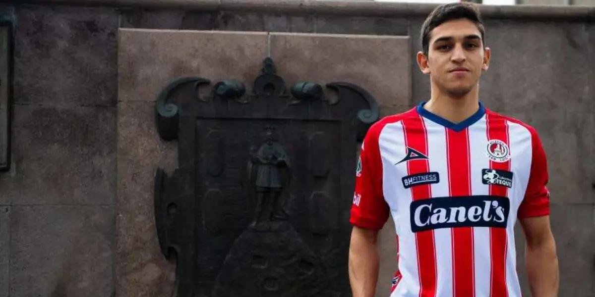 The 21-year-old midfielder just proved to La Franja with a goal that he is not afraid to face one of the favorites in the Clausura 2022.