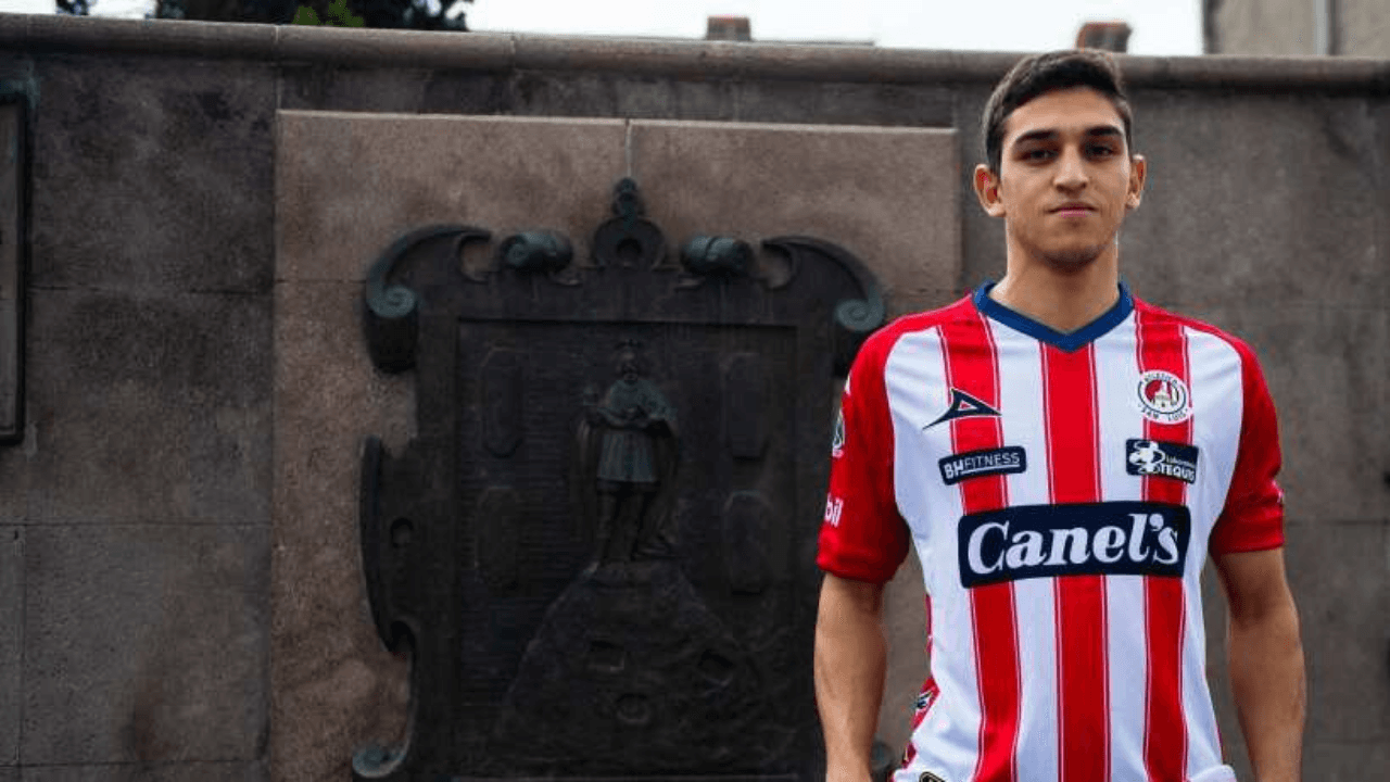 The 21-year-old midfielder just proved to La Franja with a goal that he is not afraid to face one of the favorites in the Clausura 2022.