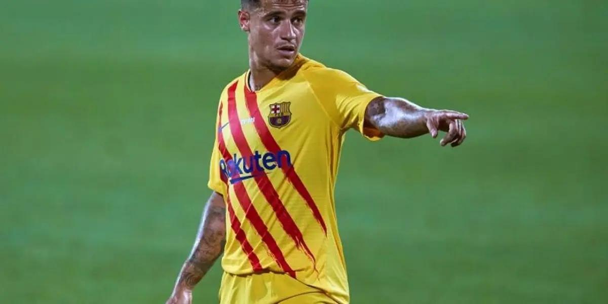 The 29-year-old Brazil international moved to the Camp Nou from Liverpool in 2018 in a £142 million ($192 million) deal but struggled to establish himself and spent the 2019-20 season on loan at Bayern Munich.