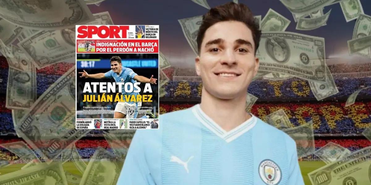 The 36-year-old star did not return but another Argentine player would sign for the Blaugrana.