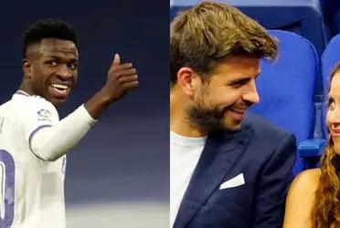 The action of Vinicius Jr against Gerard Piqué that surprises everyone