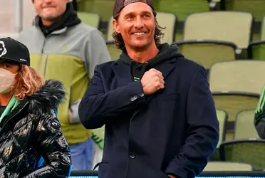 The actor is one of the owners of Austin FC of the MLS and whenever he has the chance, he always shows his passion for the team.
