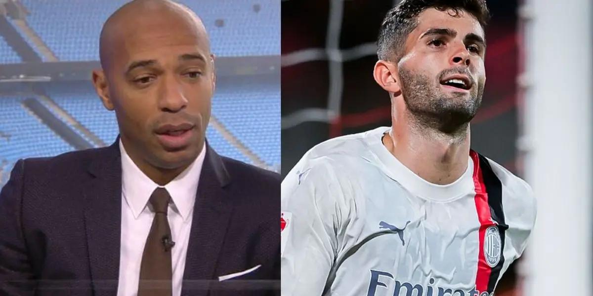 The advice of a French football legend to Pulisic and his arrival at AC Milan