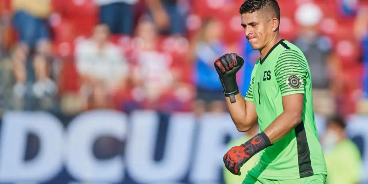 The Alianza FC goalkeeper was the most outstanding player in the match against Mexico.