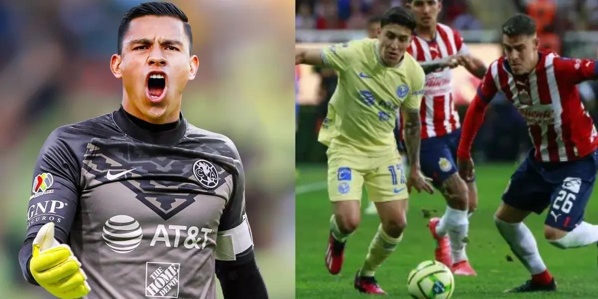 The America player would have sent a warning to the Chivas team