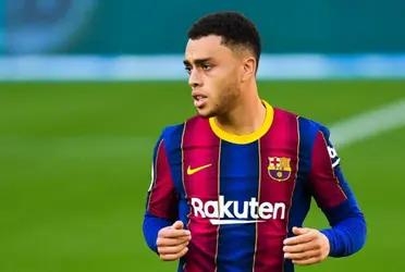 The American and a particular request to the fans of Barcelona