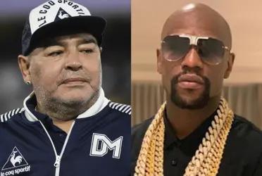 The American boxer and the soccer legend had an unexpected fight for this reason.