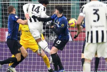 The American midfielder scored the first goal of the game with a header against Inter Milan at the Stadio San Siro.