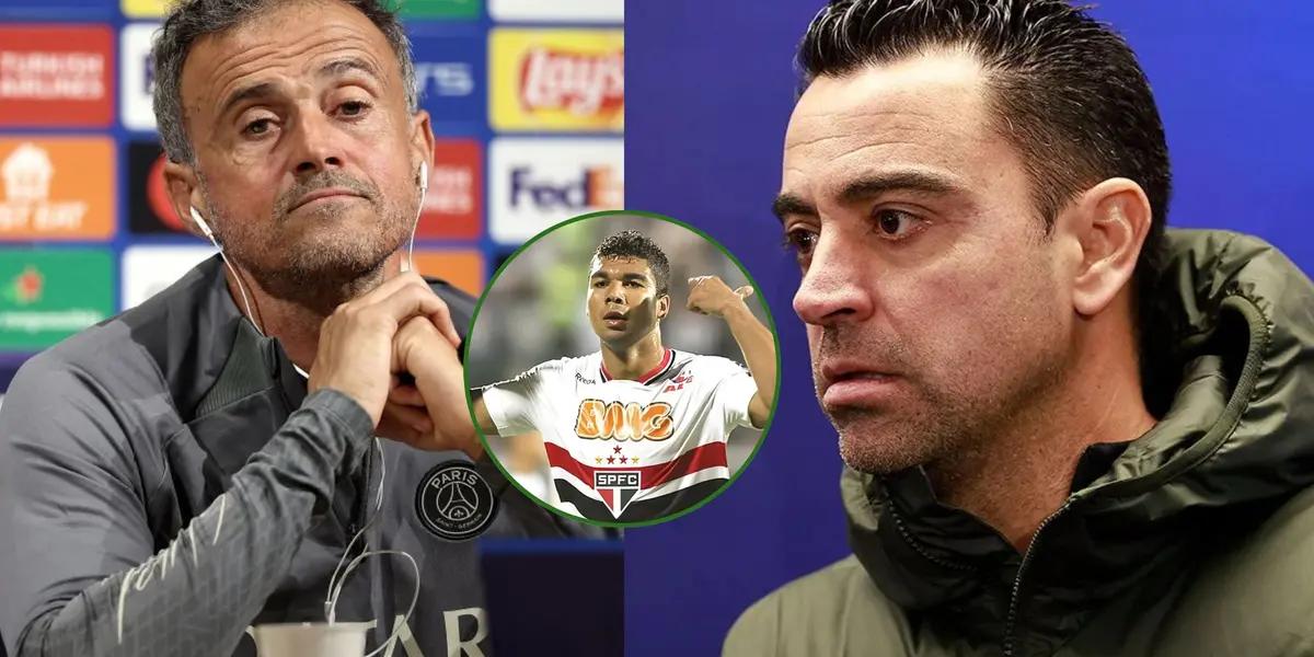 The amount that FC Barcelona and PSG would pay for the new Casemiro