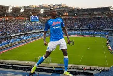 The amount that Napoli will now ask to sell Victor Osimhen