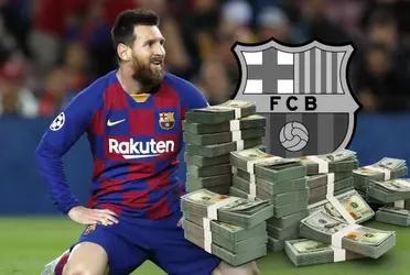 The Arabs go for everything in this new offer that they made to Leo Messi