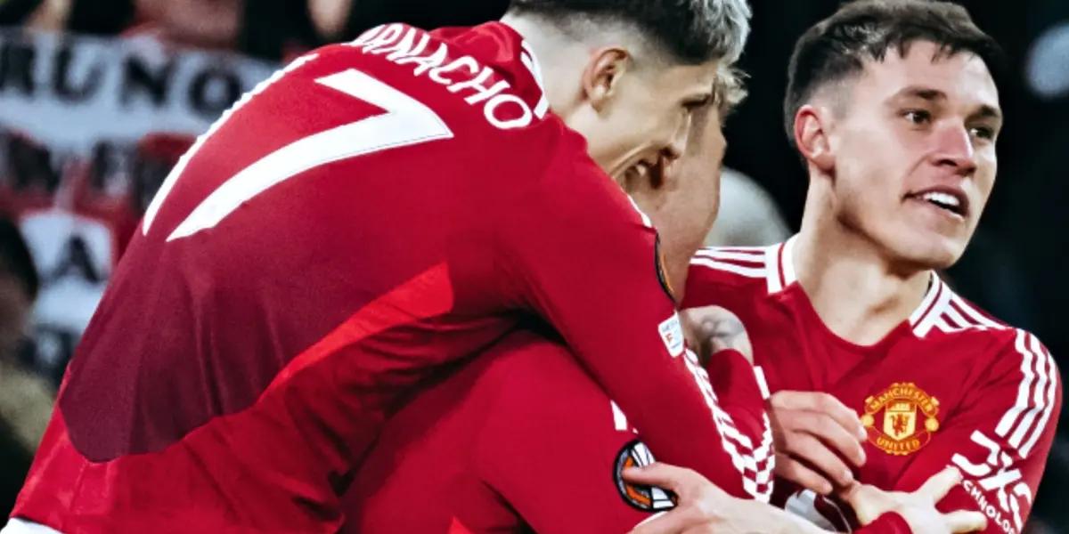 The Argentine Alejandro Garnacho continues to demonstrate his quality on the pitch