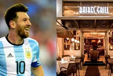 The argentine and his national team enjoyed an expensive meal after their game against Honduras