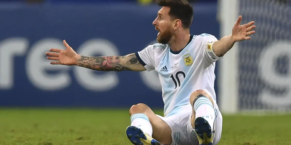 The Argentine captain was very active after the embarrassing episode and expressed his anger at the rivals, as well as at the manager of the canarinha.