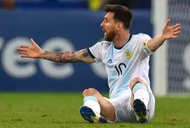 The Argentine captain was very active after the embarrassing episode and expressed his anger at the rivals, as well as at the manager of the canarinha.