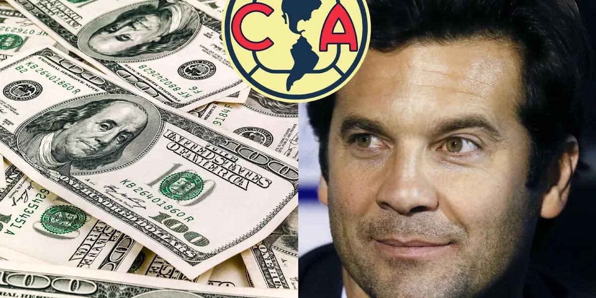 The Argentine coach that managed the Galacticos is now the new trainer of America and is it the fortune that he will earn.