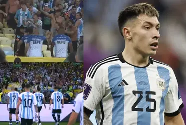 The Argentine defender did not hesitate to point out the actions that triggered the fight between fans