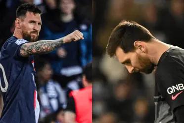 The Argentine did not feel comfortable with the young Hugo Ekitike.