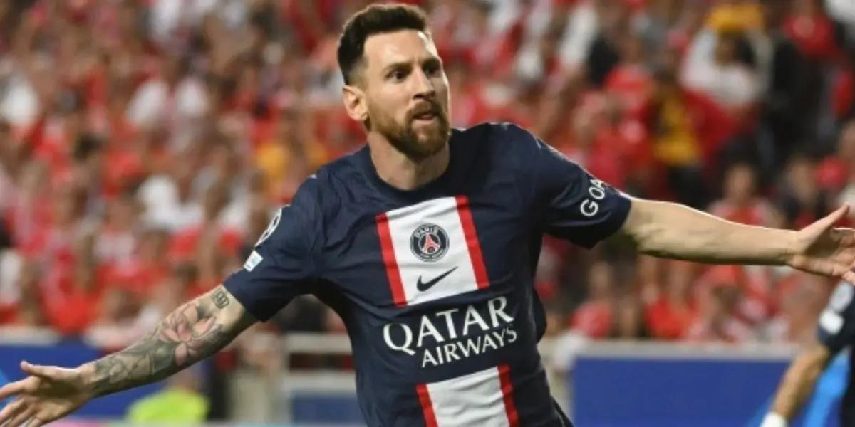 The Argentine did not finish the match against Benfica