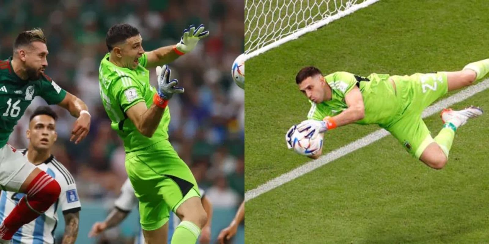 The Argentine goalkeeper, after the victory and move to the round of 16, did something that quickly went viral.