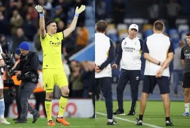 The Argentine goalkeeper stands out, while Madrid does not have a good time.