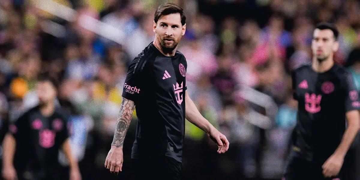 The Argentine had a strange gesture against the América fans that has generated controversy