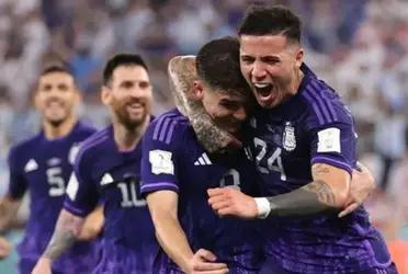 The Argentine National Team did their homework: they beat Poland 2-0 and thus qualified for the round of 16, thanks to their new figure.