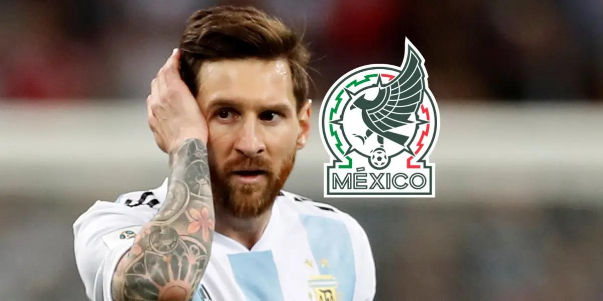 The Argentine player broke his silence regarding what happened in that game, which for Mexican fans was tainted.