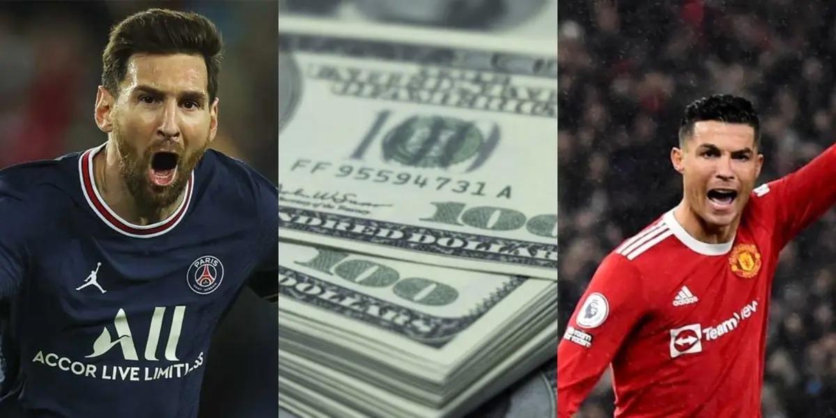 The Argentine player has one of the highest millionaire salaries in history