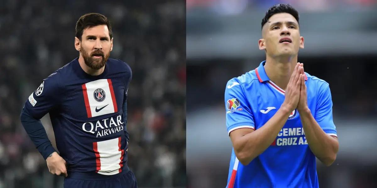 The Argentine player, Lionel Messi gives the best news to Cruz Azul