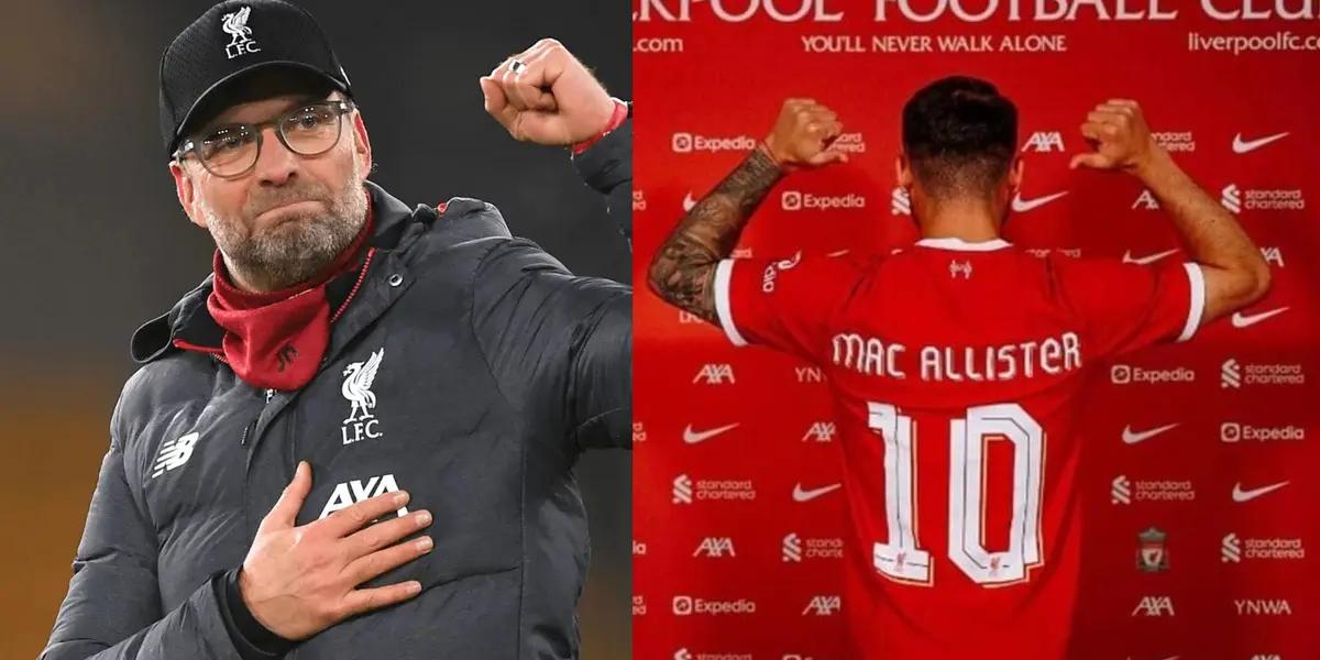 The Argentine player's new nickname now that he will wear the number 10 at Anfield